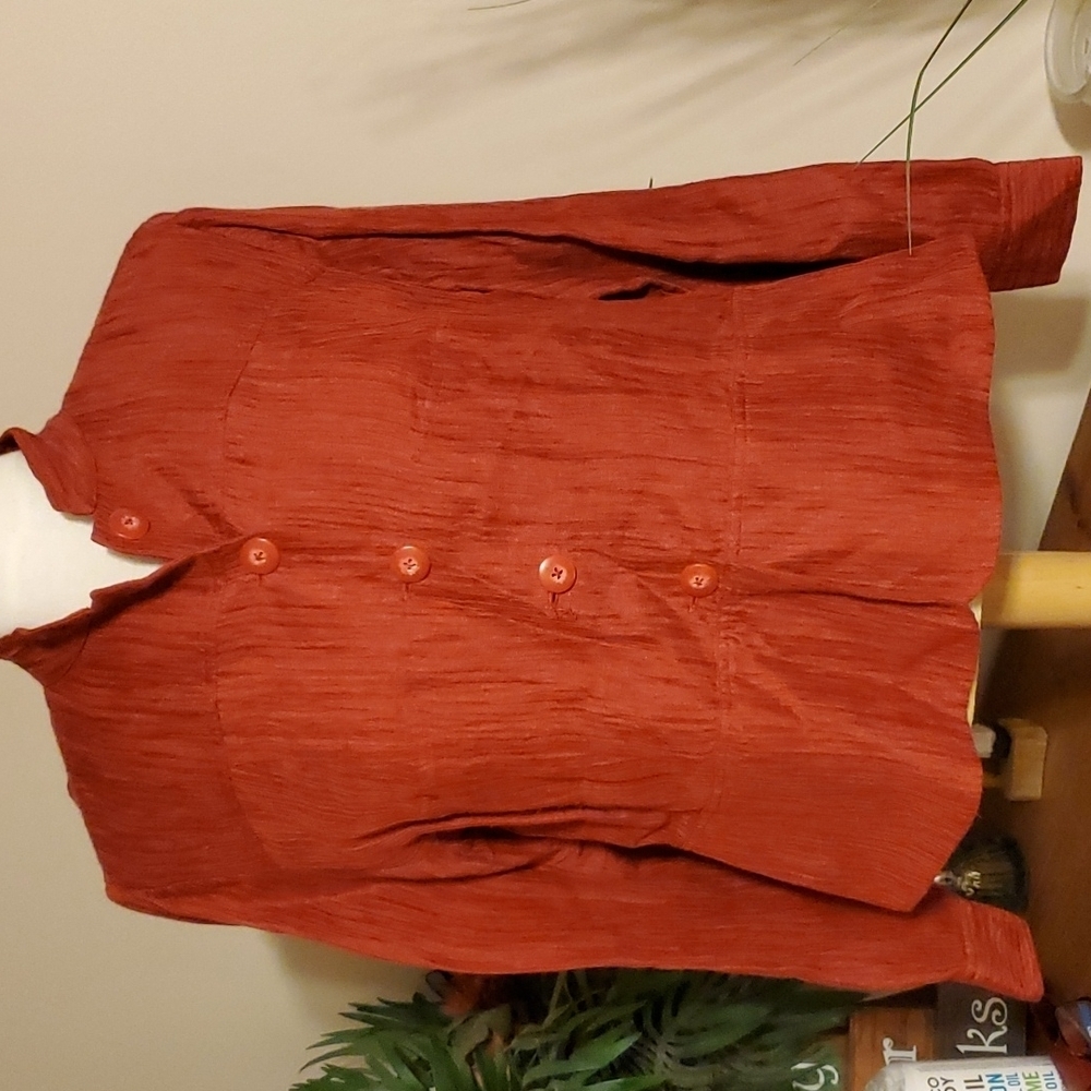 Silk and linen Coldwater Creek Shirt/Jacket .